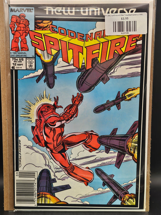 #12MJ Spitfire and the Troubleshooters (1986) Mark Jewelers