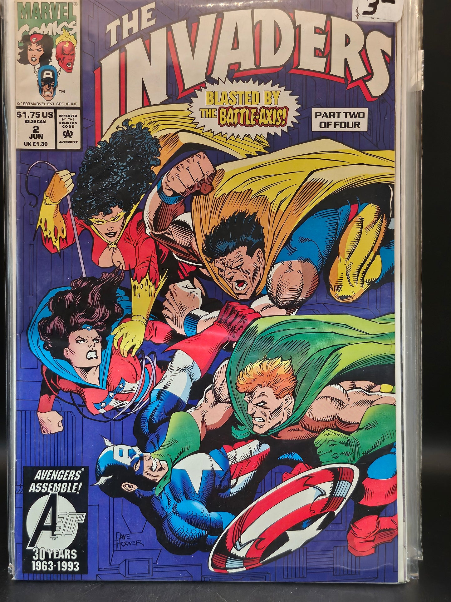 Invaders (1993 Marvel 2nd Series) #1-4