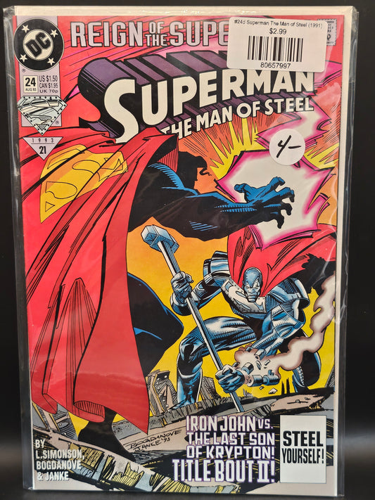 #24d Superman The Man of Steel (1991)
