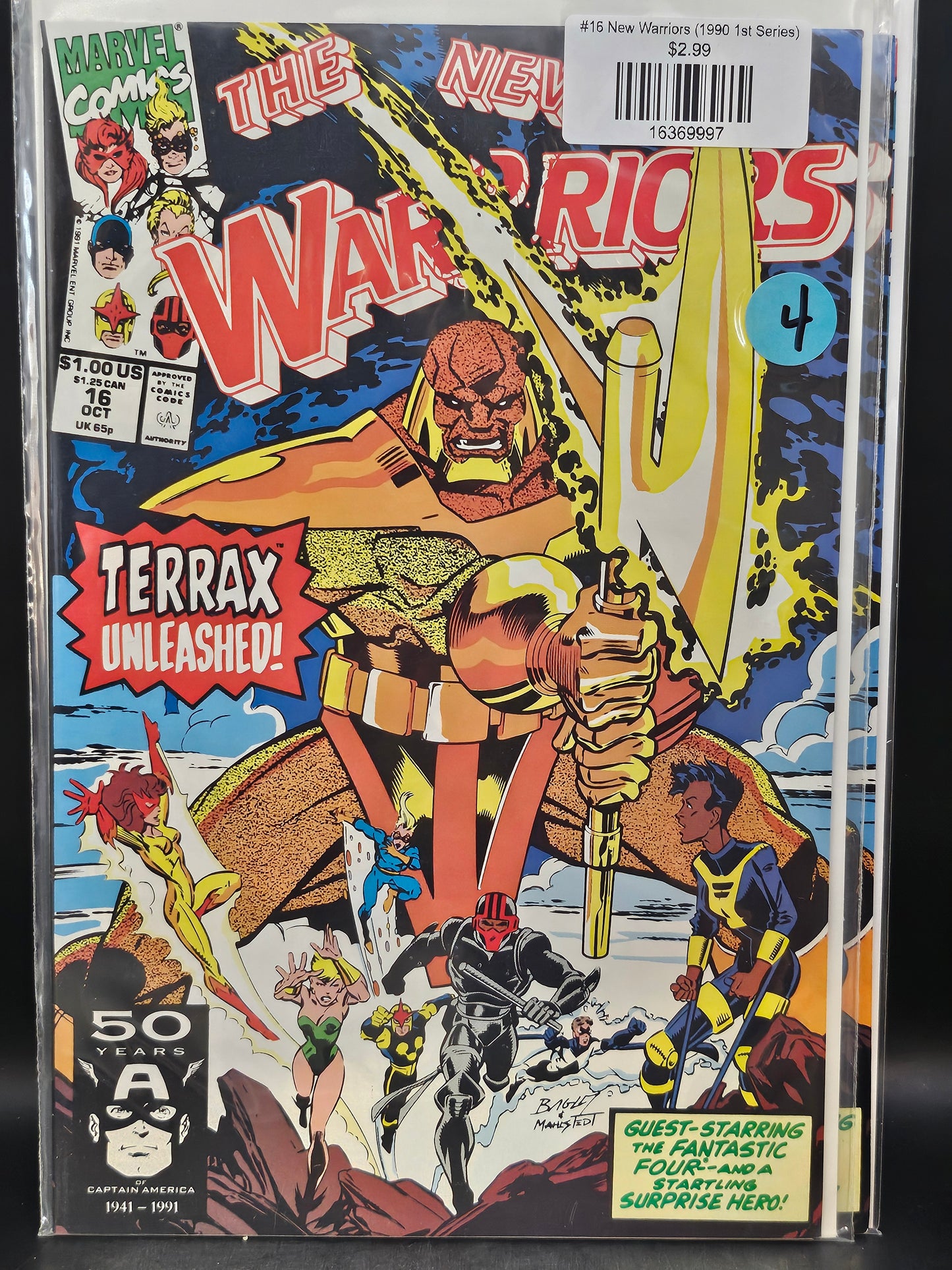 #16 New Warriors (1990 1st Series)