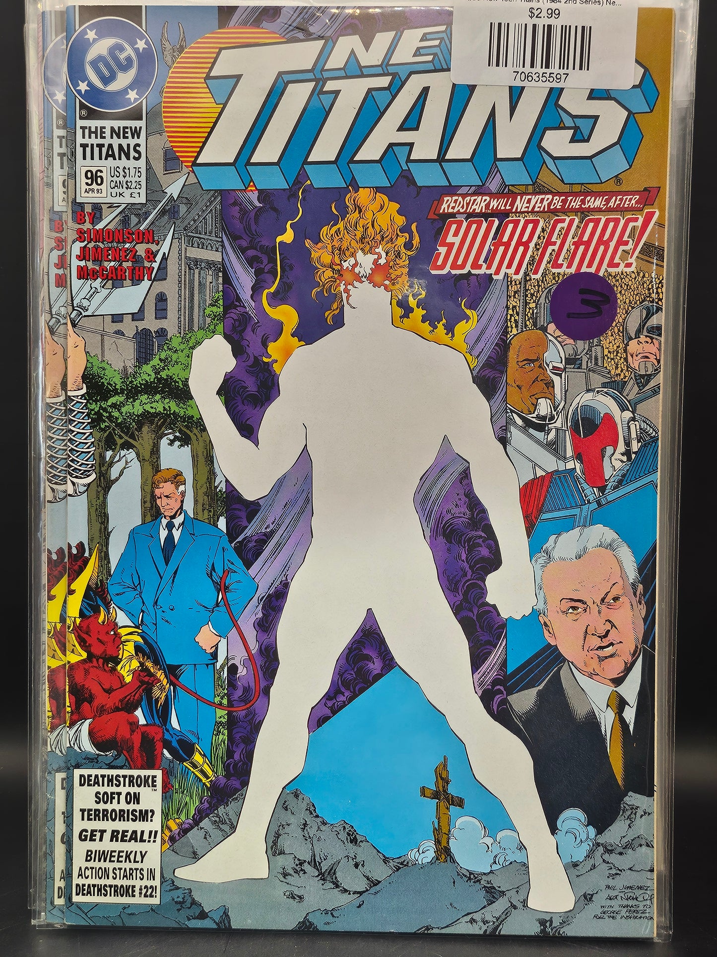 #96 New Teen Titans (1984 2nd Series) New Titans