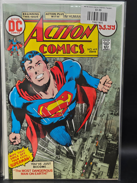 #419A Action Comics (1938 DC) Facsimile Edition