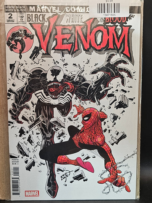 #2B Venom Black White and Blood (2025 Marvel)
