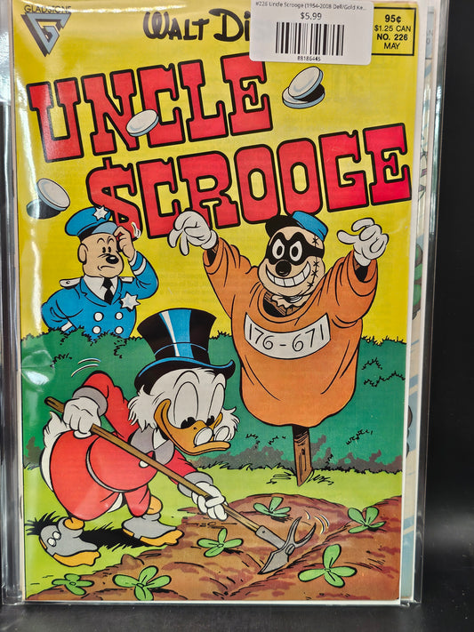 #226 Uncle Scrooge (1954-2008 Dell/Gold Key/Gladstone/Gemstone)