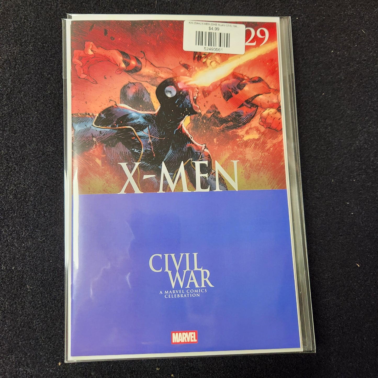 #29 (Dike) X-MEN (DIKE RUAN CIVIL WAR CELEBRATION VARIANT)