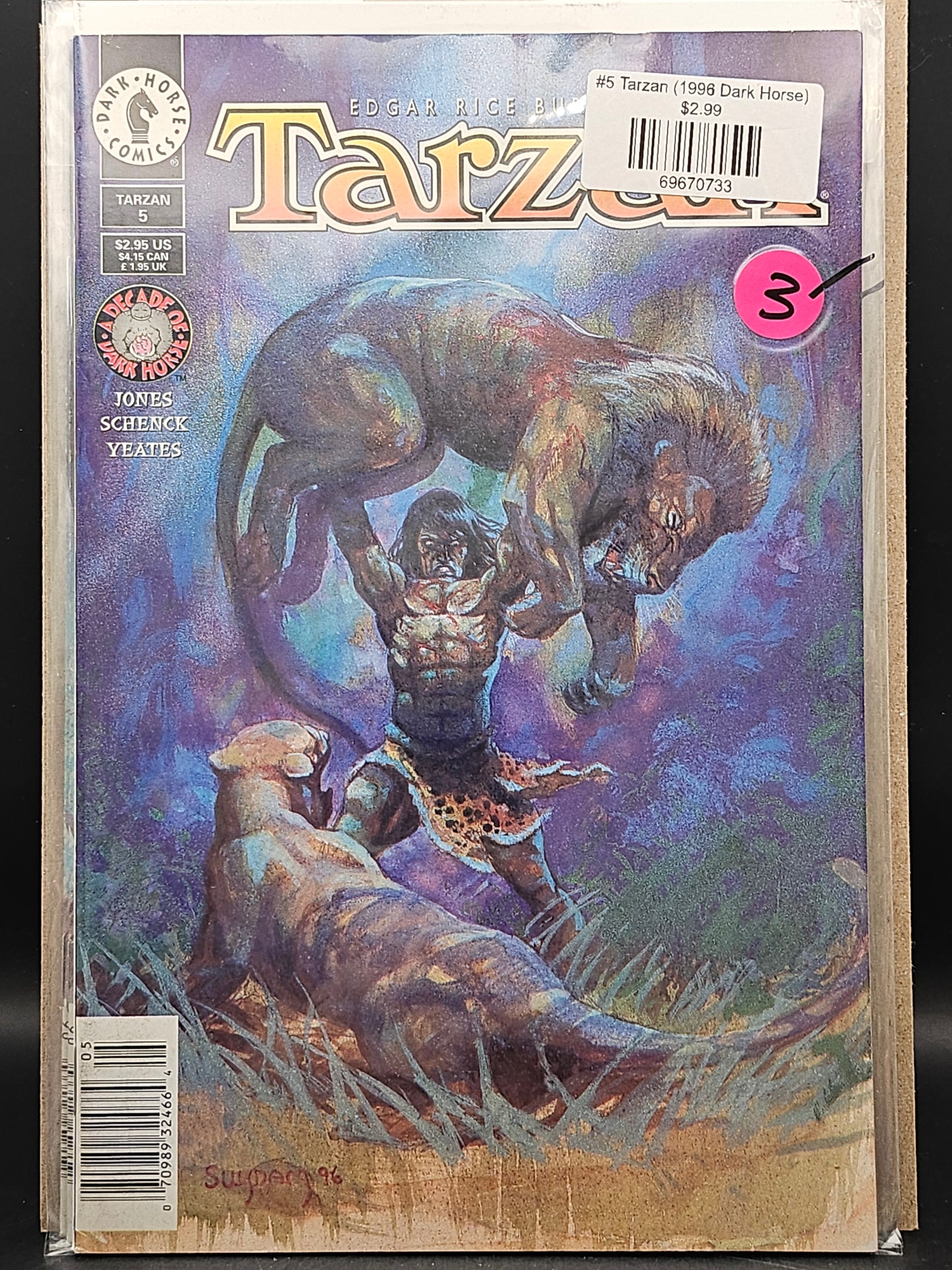 #5 Tarzan (1996 Dark Horse)