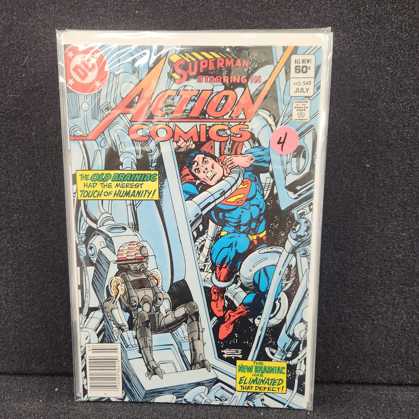 Action Comics #545 - The New Brainiac (DC 1983)