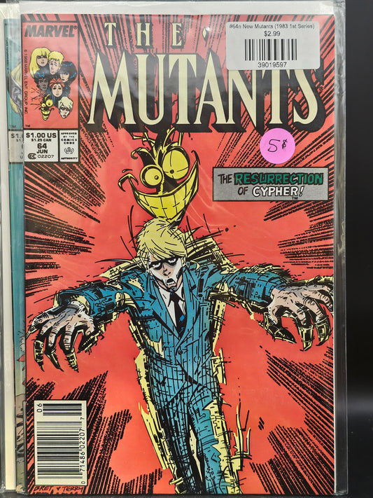 #64n New Mutants (1983 1st Series)