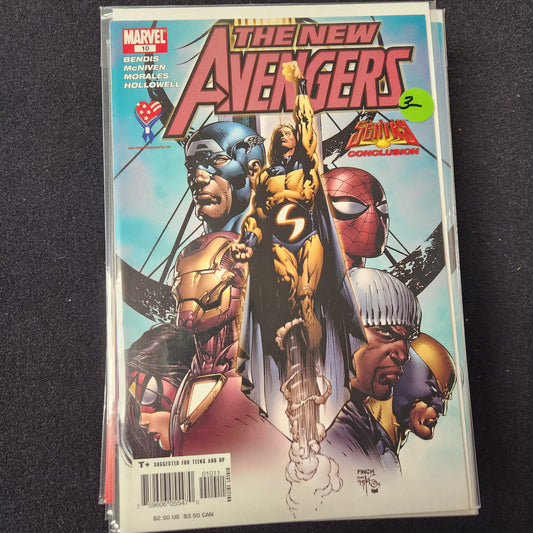 New Avengers #10 (2005-10) green $3