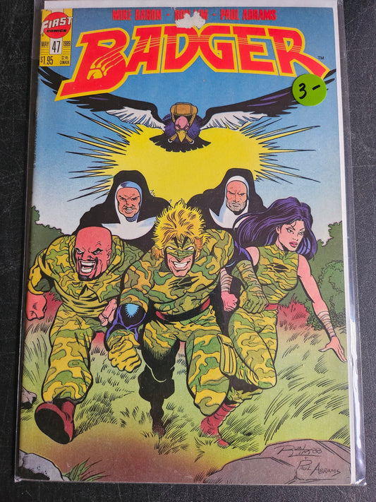 Badger – Capital/First Comics – (1983–1991) – Volume 1 – #47