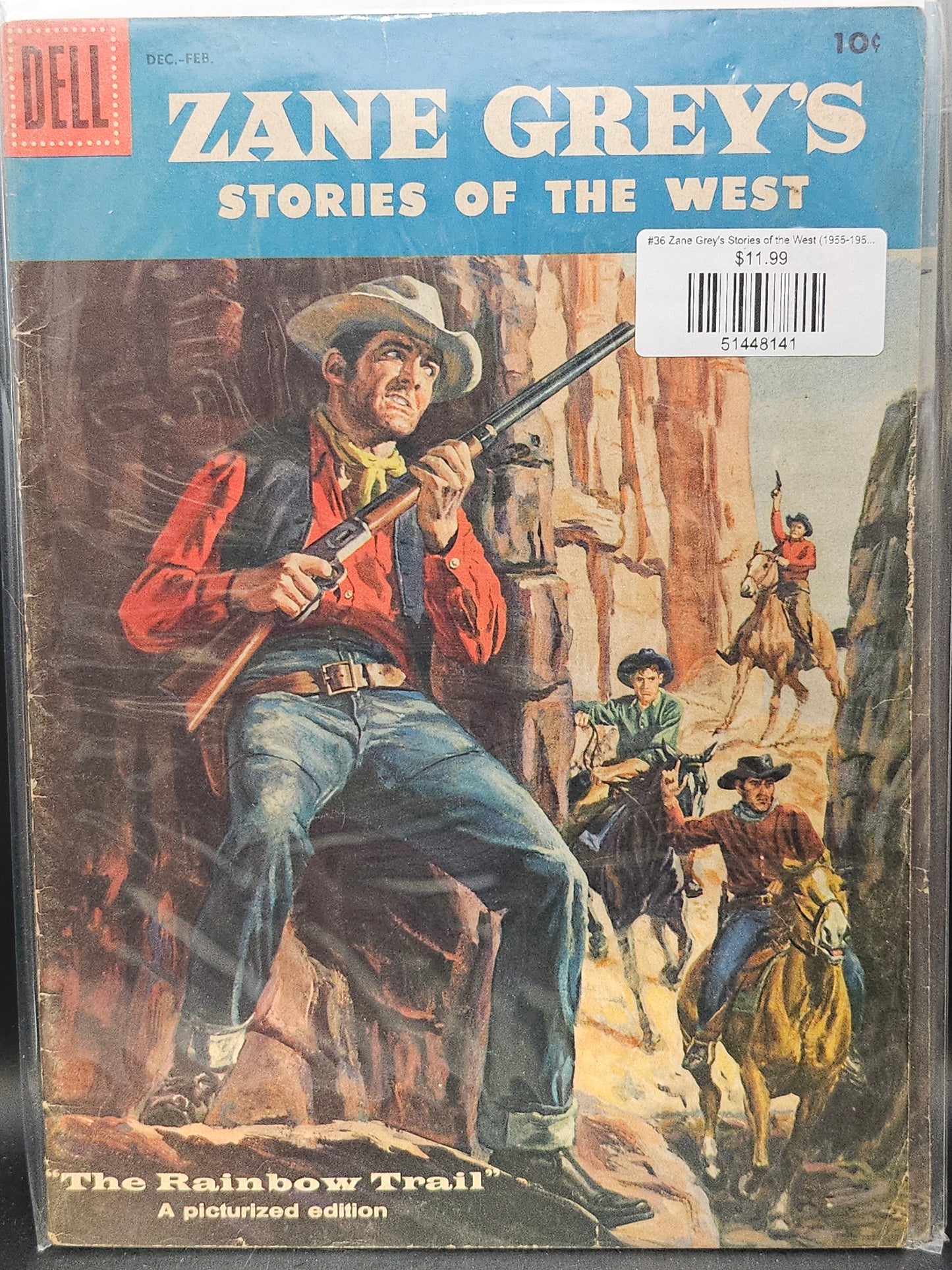 #36 Zane Grey's Stories of the West (1955-1958 Dell)