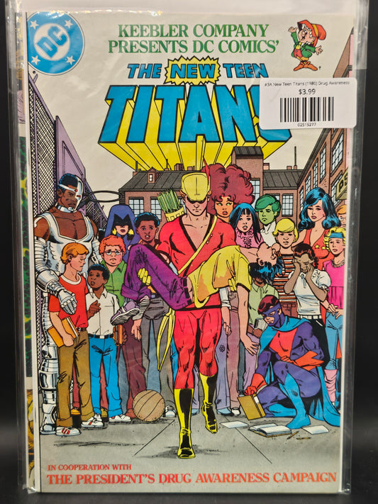 #3A New Teen Titans (1980) Drug Awareness