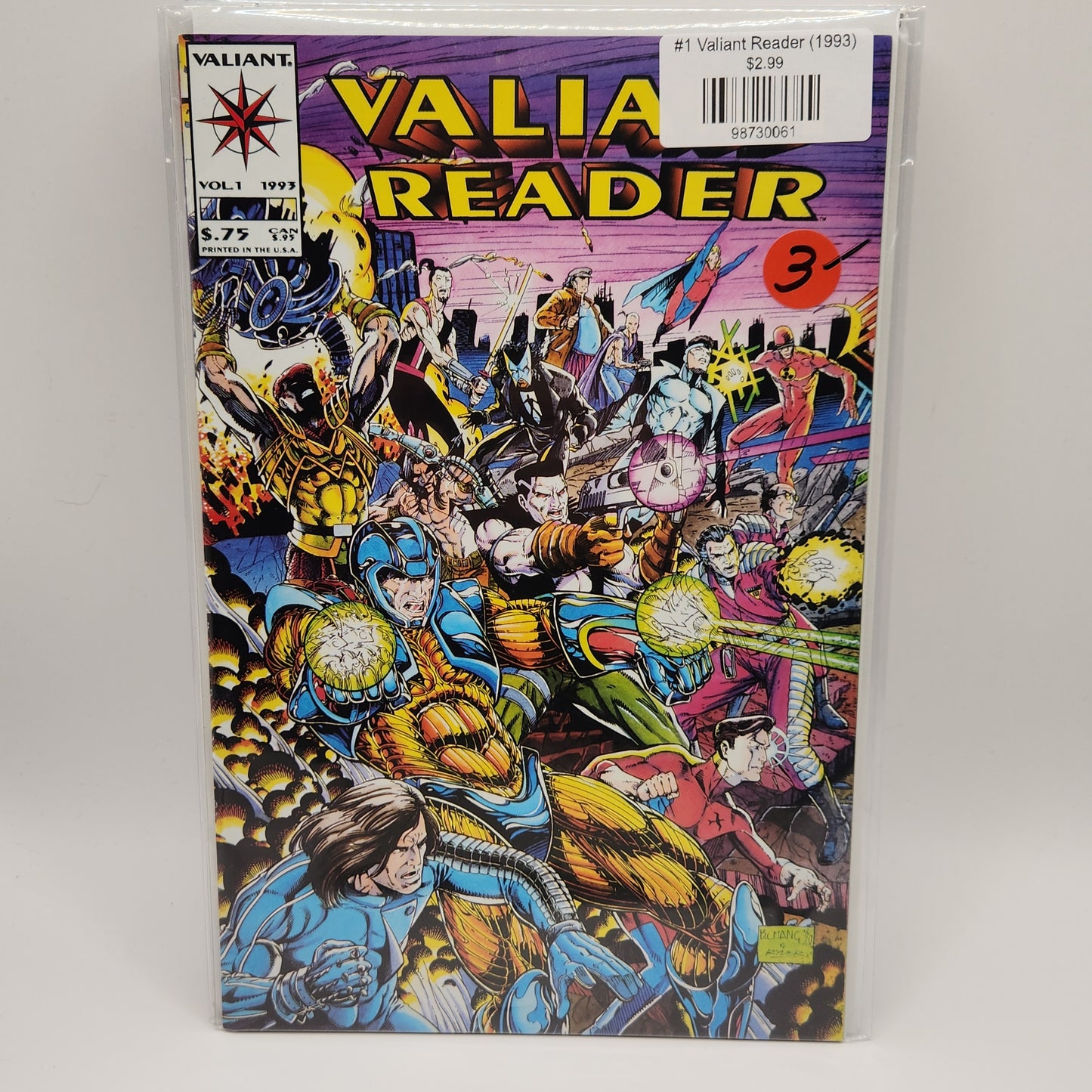 #1 Valiant Reader (1993)
