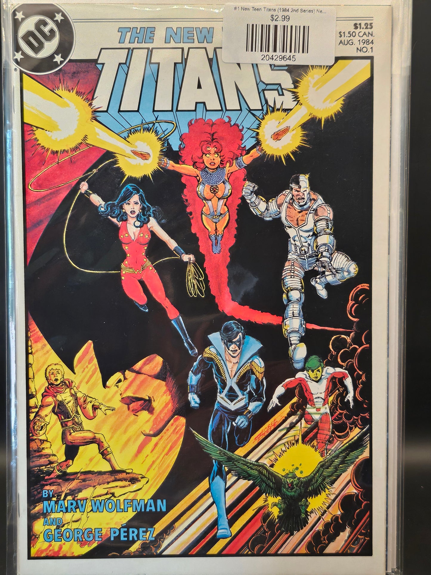 #1 New Teen Titans (1984 2nd Series) New Titans