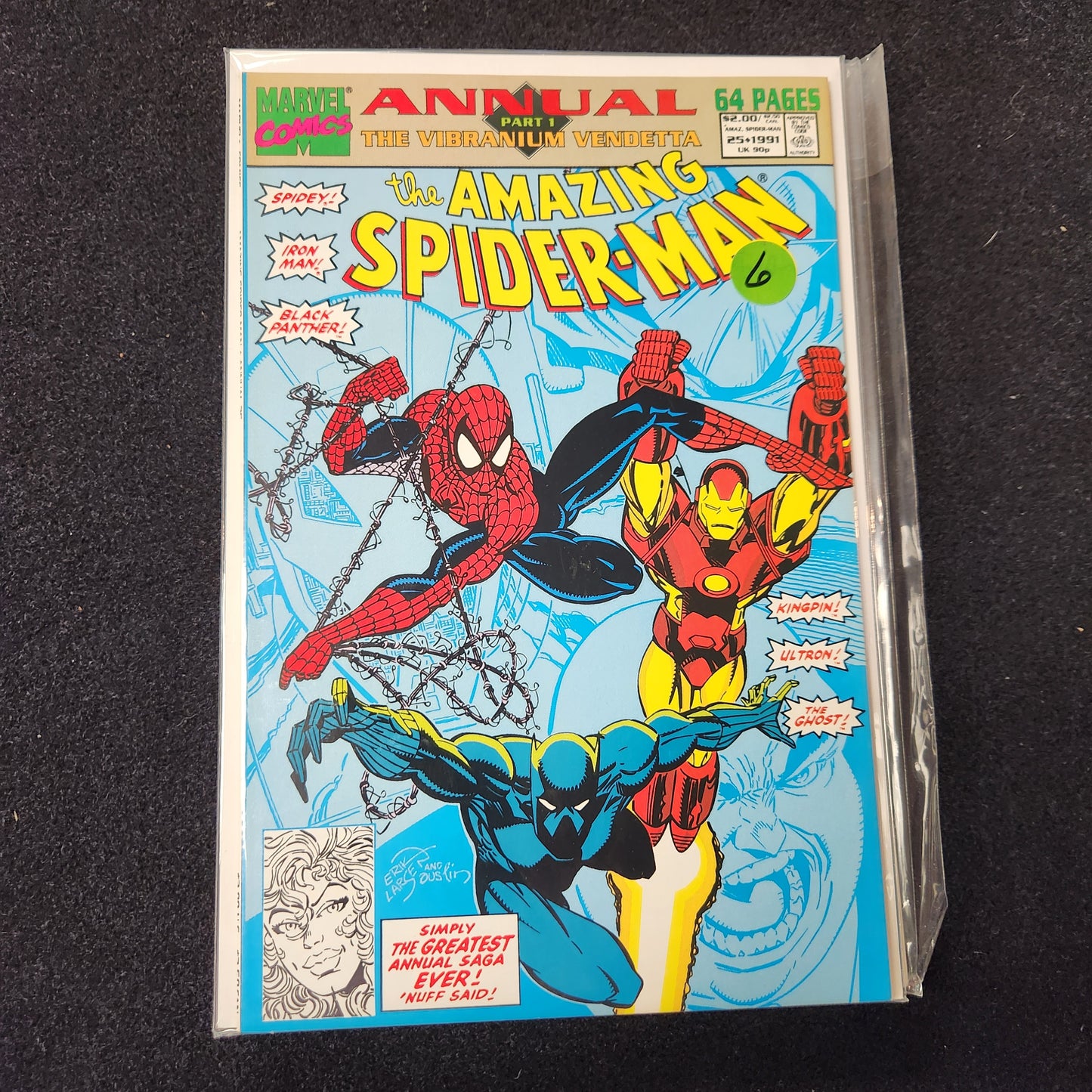 Amazing Spiderman 1963–1998 (1–441) Annual #25 (1991)