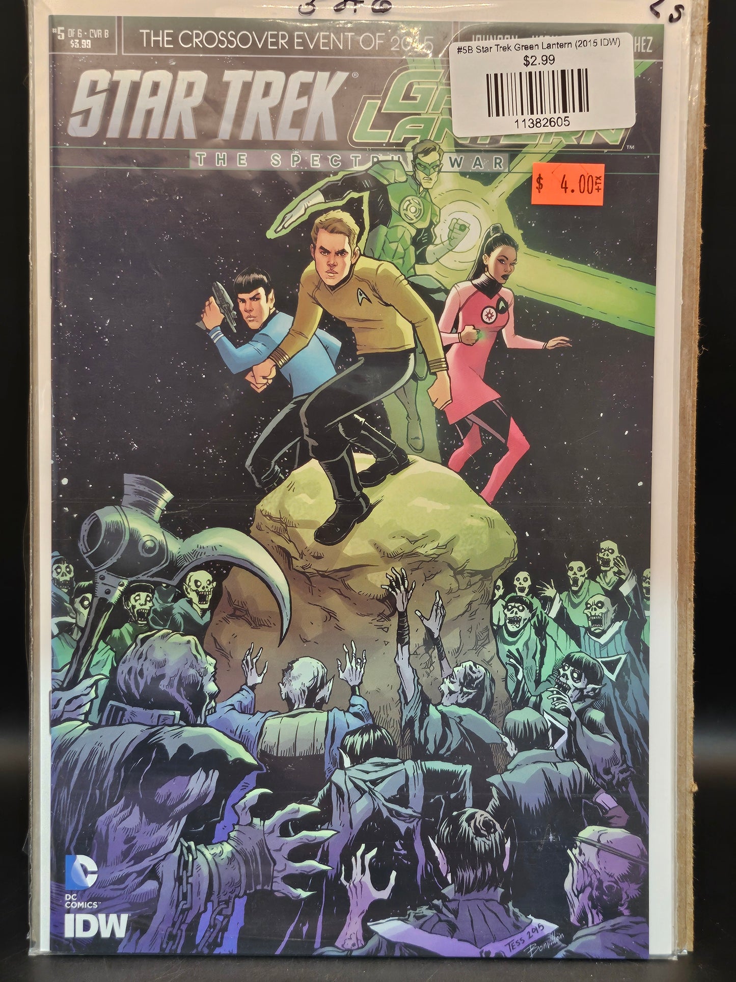 #5B Star Trek Green Lantern (2015 IDW)