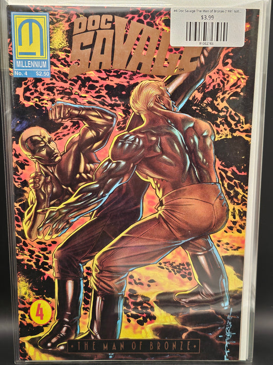 #4 Doc Savage The Man of Bronze (1991 Millennium)