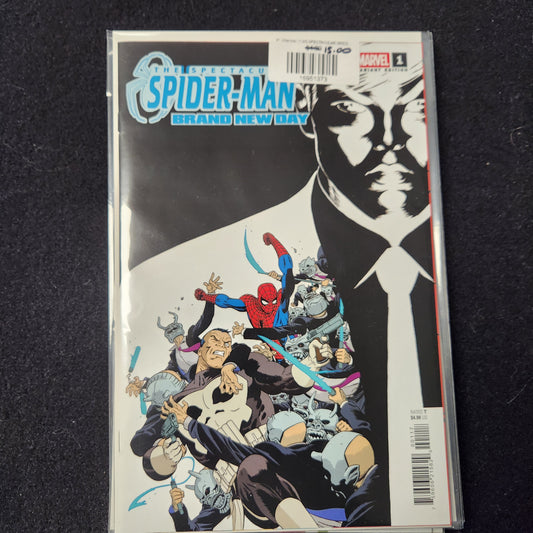#1 (Marcos) [1:25] SPECTACULAR SPIDER-MAN: BRAND NEW DAY (MARCOS MARTIN VARIANT [1:25])