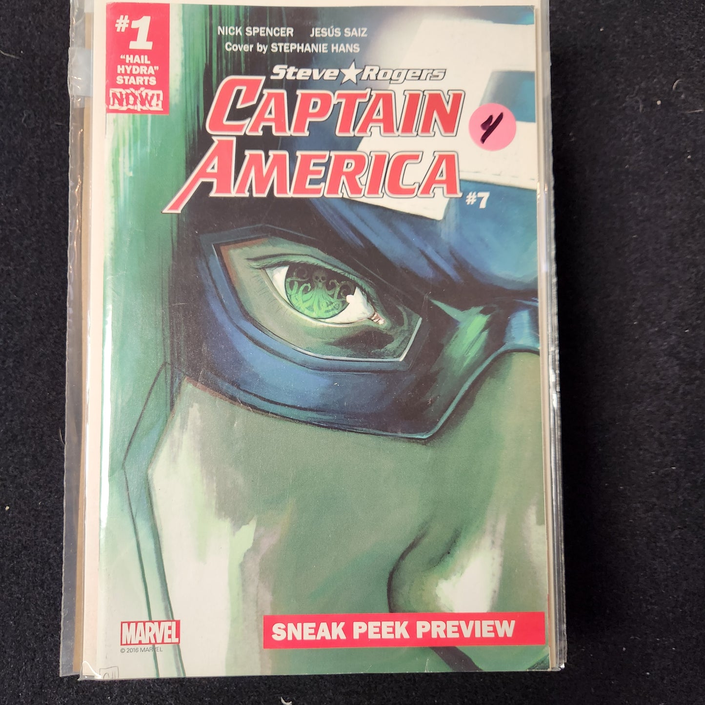 Captain America: Steve Rogers – Marvel – 2016–2017 – Volume 1 – Ongoing Series – #7 - Cover A