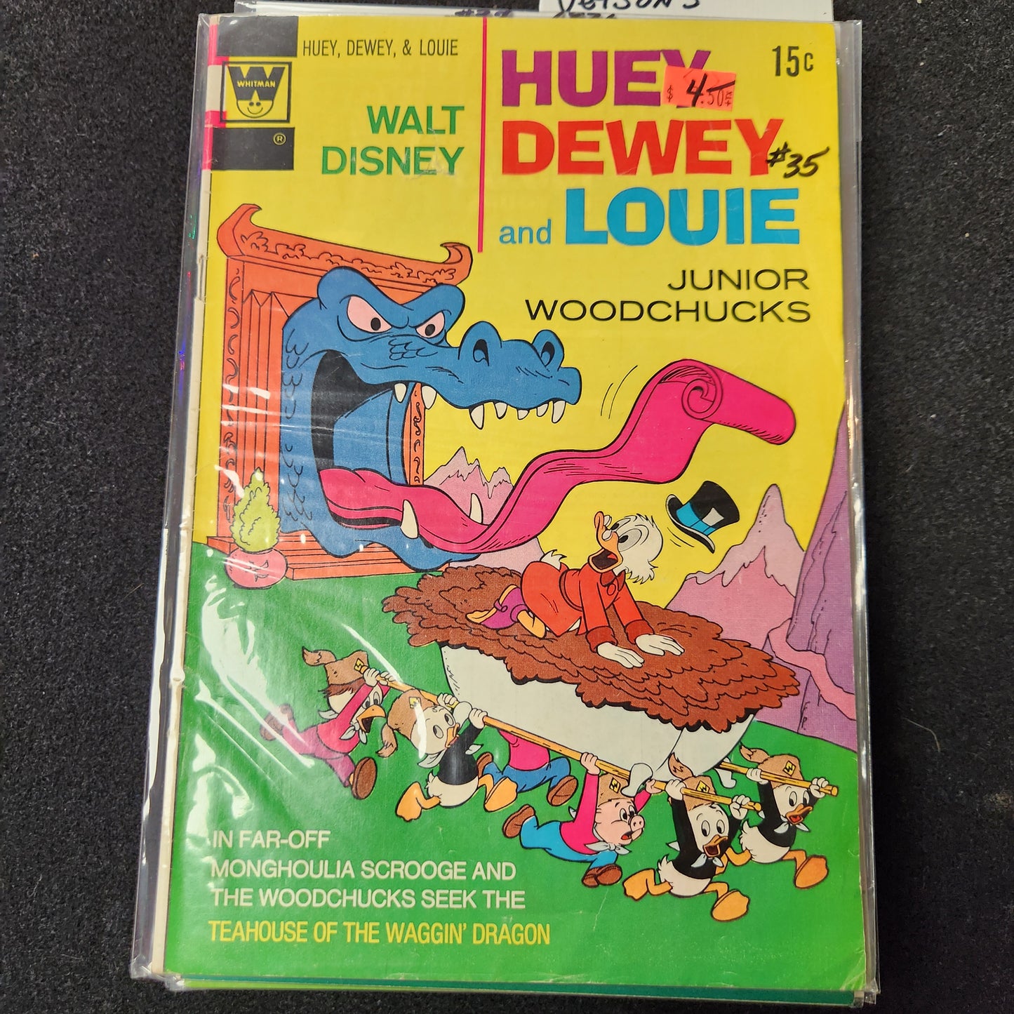 109.103 – Huey Dewey and Louie Junior Woodchucks - #35 -1966-84