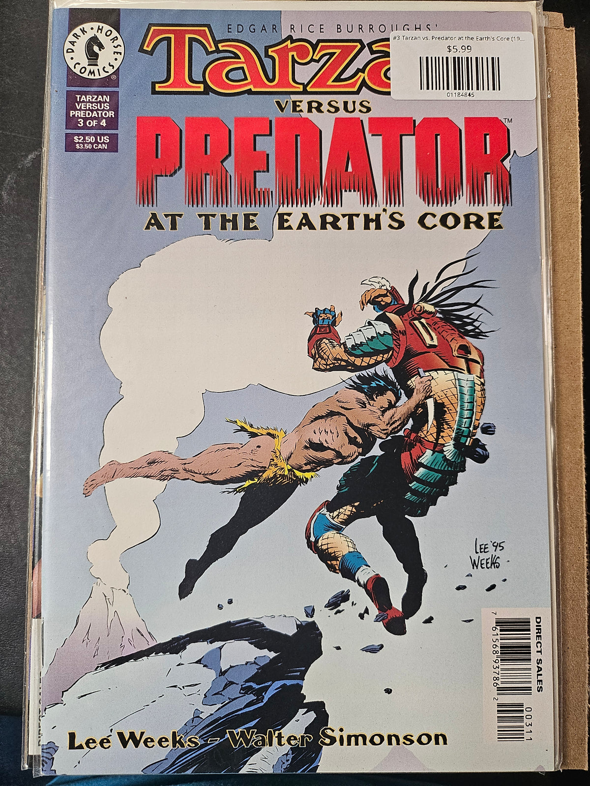 #3 Tarzan vs. Predator at the Earth's Core (1996)