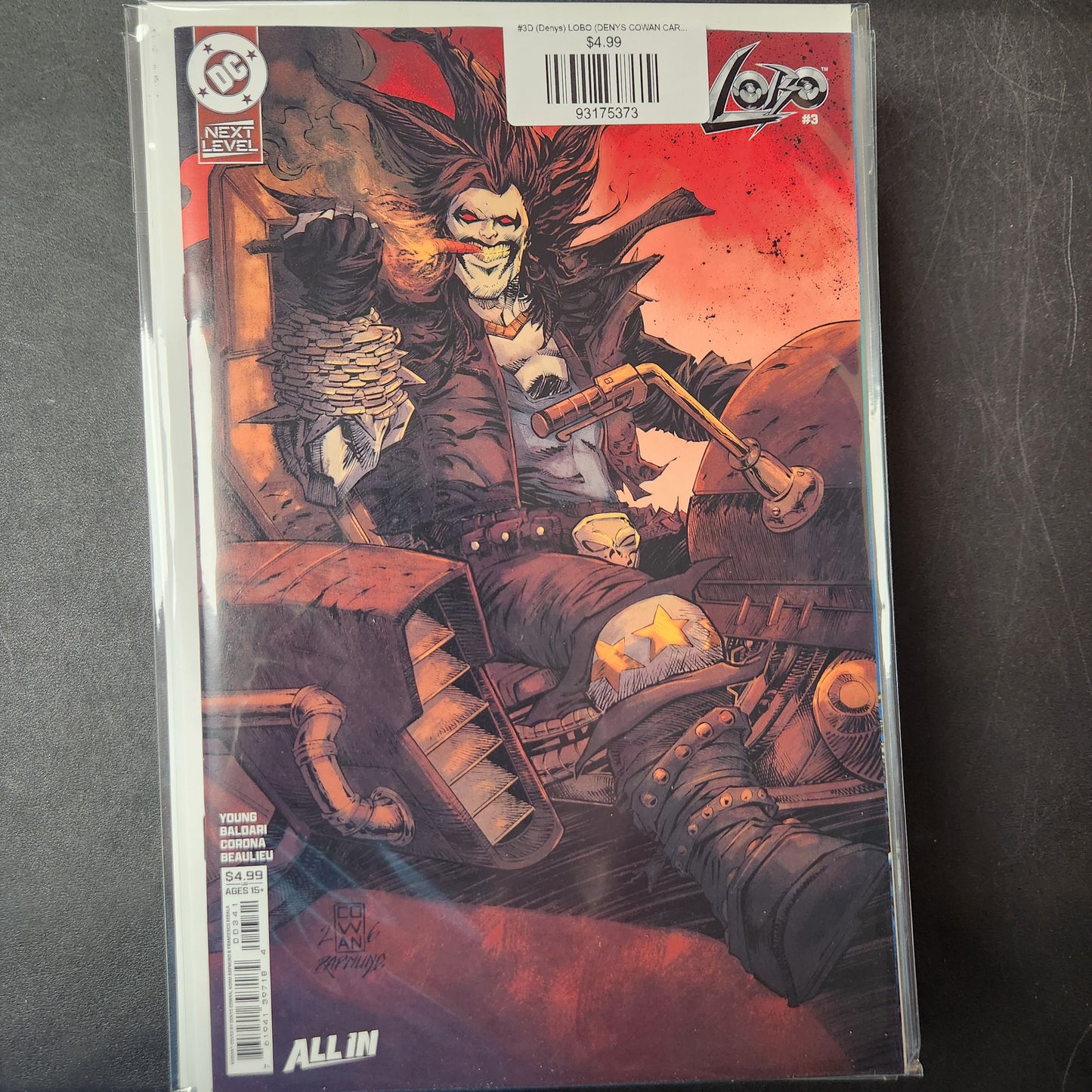 #3D (Denys) LOBO (DENYS COWAN CARD STOCK VAR)