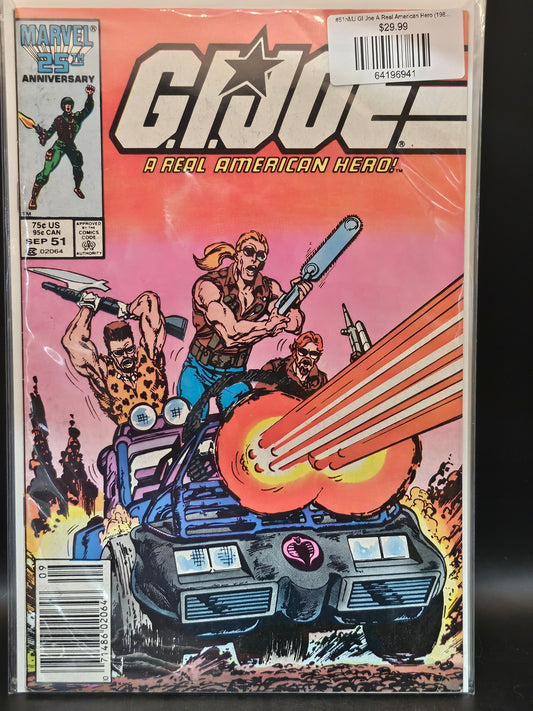 #51nMJ GI Joe A Real American Hero (1982 Marvel)