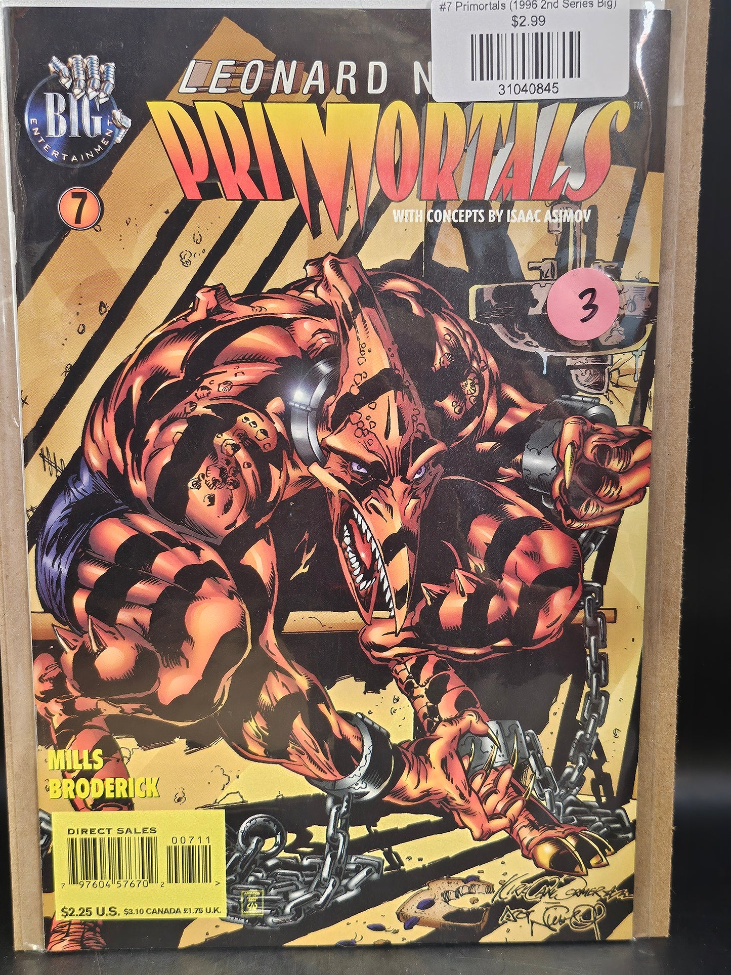 #7 Primortals (1996 2nd Series Big)