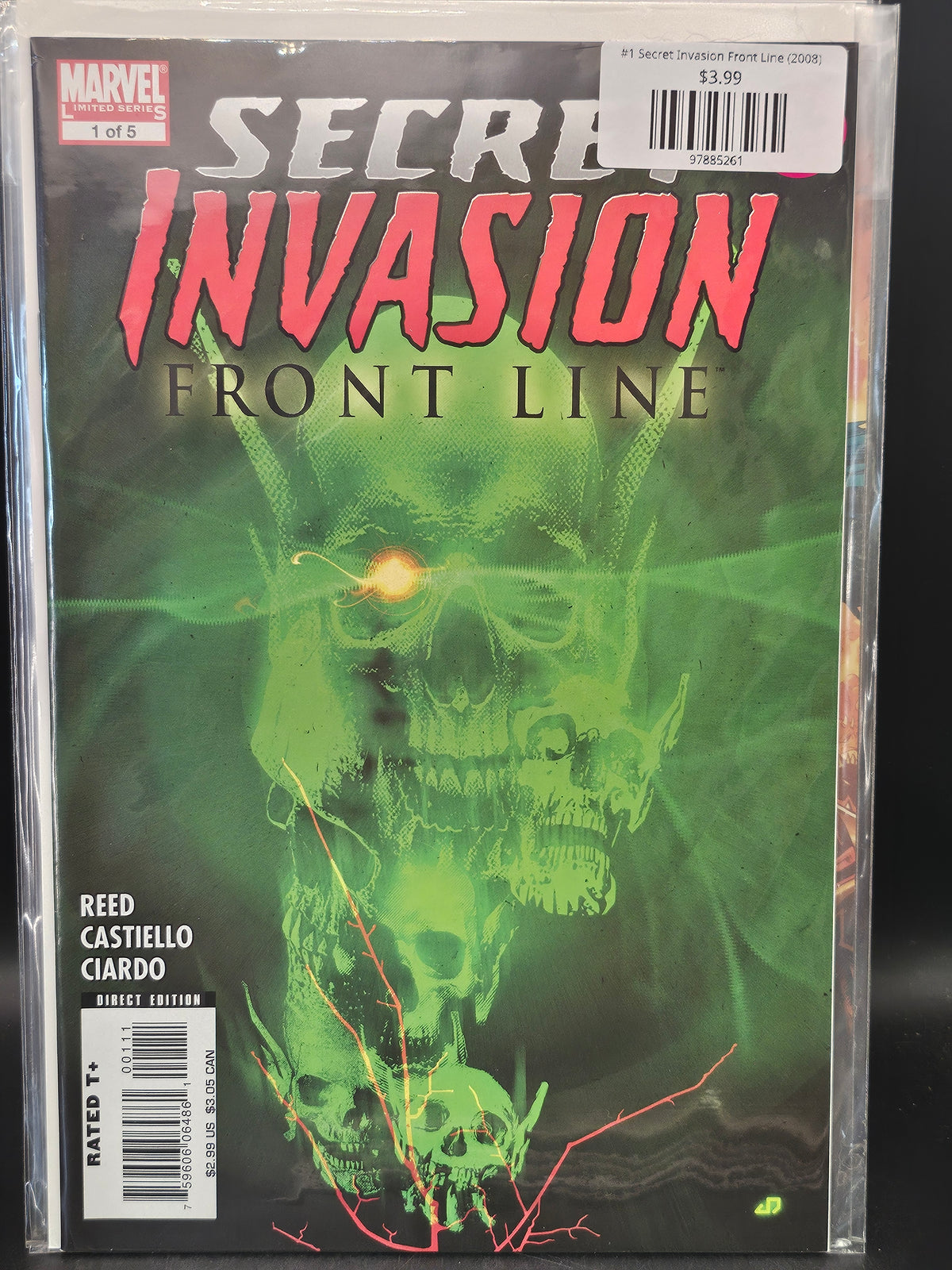 #1 Secret Invasion Front Line (2008)