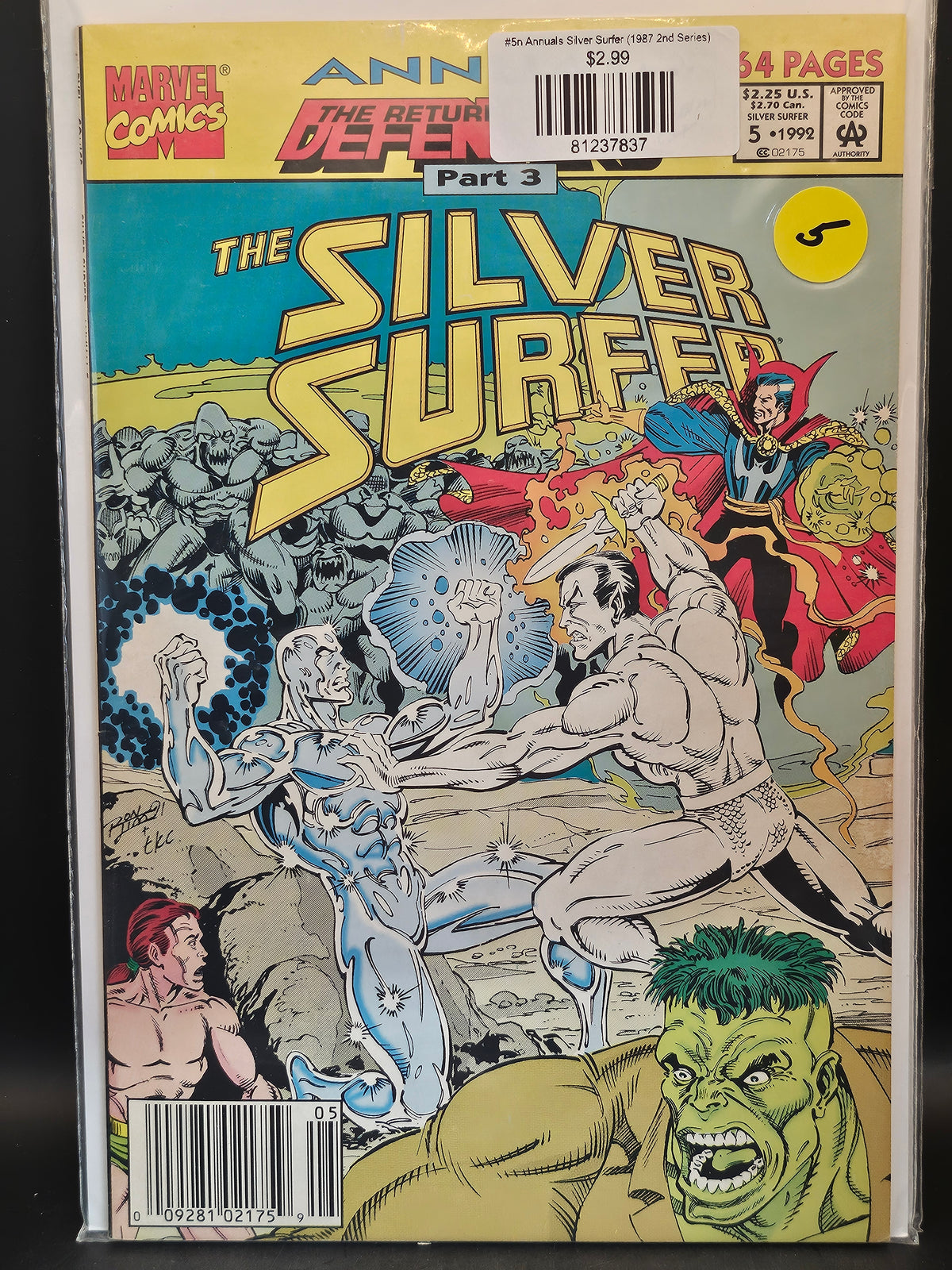 #5n Annuals Silver Surfer (1987 2nd Series)