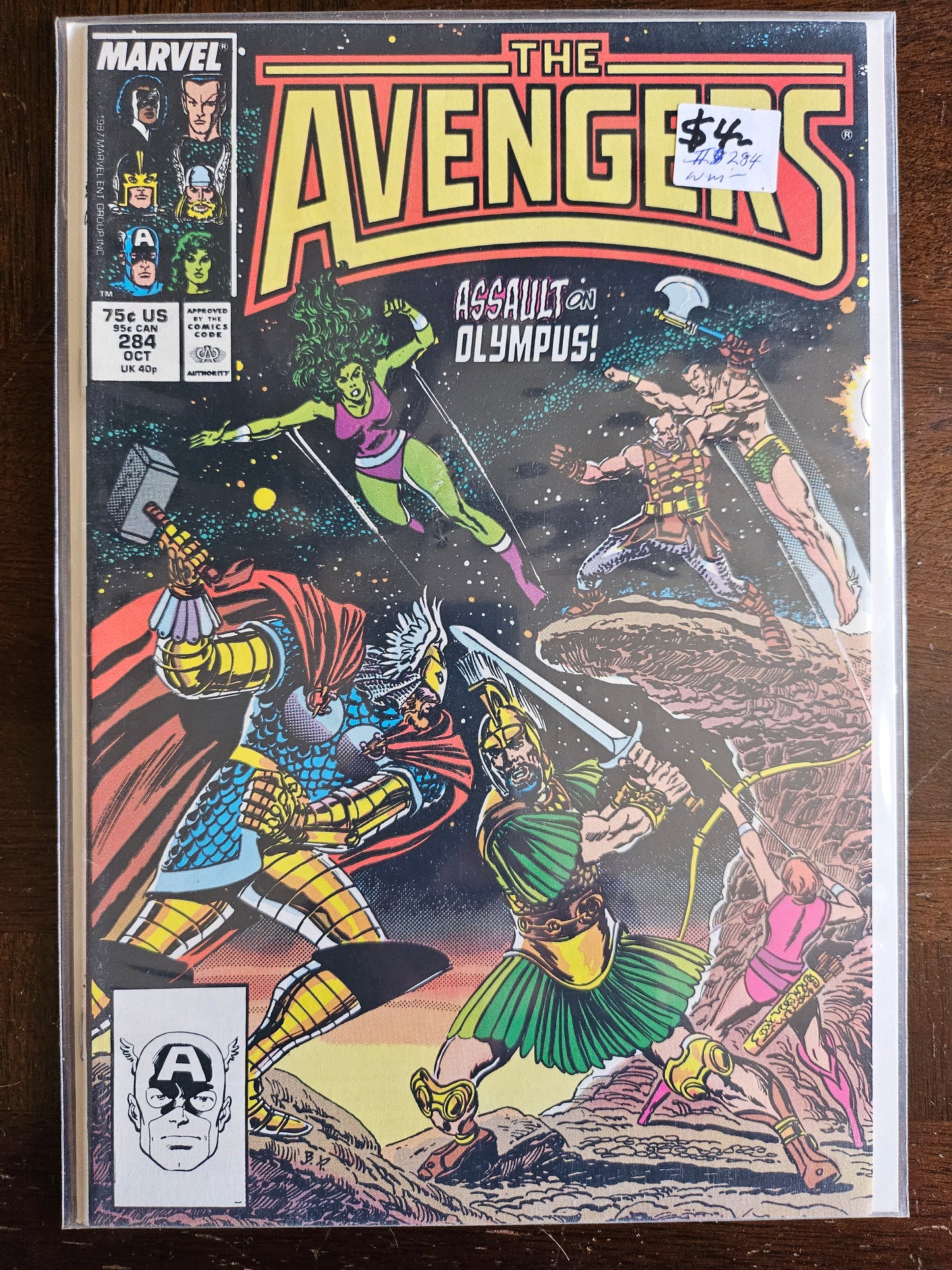 Avengers – Marvel Comics – (1963–1999) – Volume 1 – #284