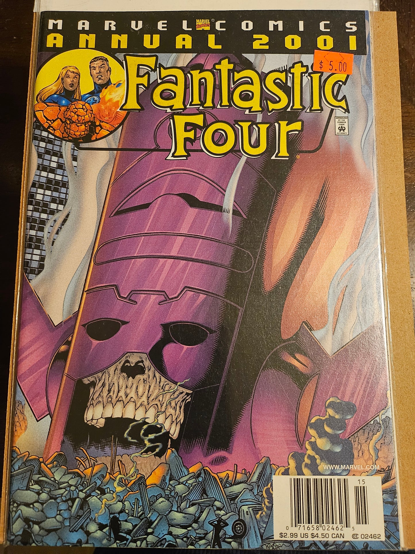 100.9 Fantastic Four – #2001 – Annual (1961–1995)