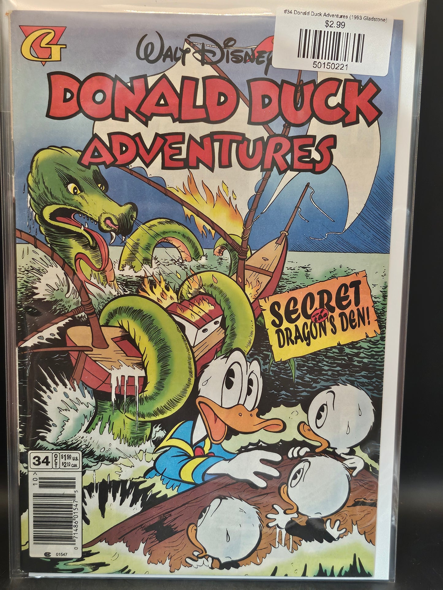 #34 Donald Duck Adventures (1993 Gladstone)
