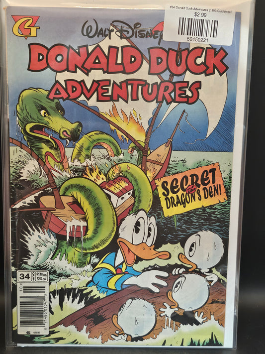 #34 Donald Duck Adventures (1993 Gladstone)