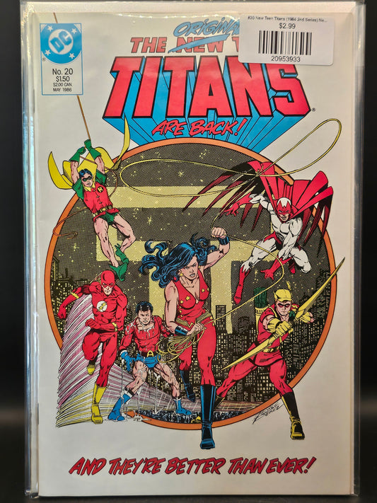 #20 New Teen Titans (1984 2nd Series) New Titans