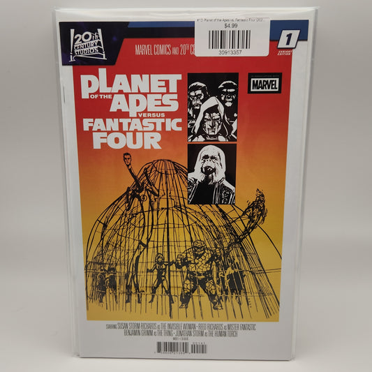 #1D Planet of the Apes vs. Fantastic Four (2026 Marvel)