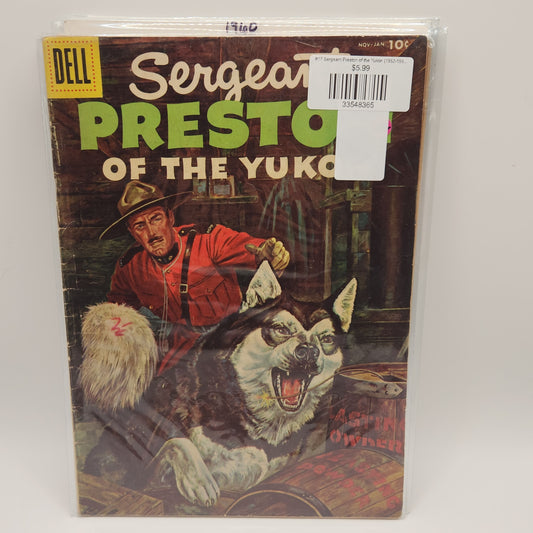 #17 Sergeant Preston of the Yukon (1952-1959 Dell)