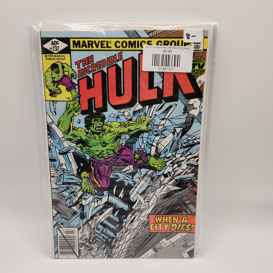 #237d Incredible Hulk (1962 Marvel 1st Series)