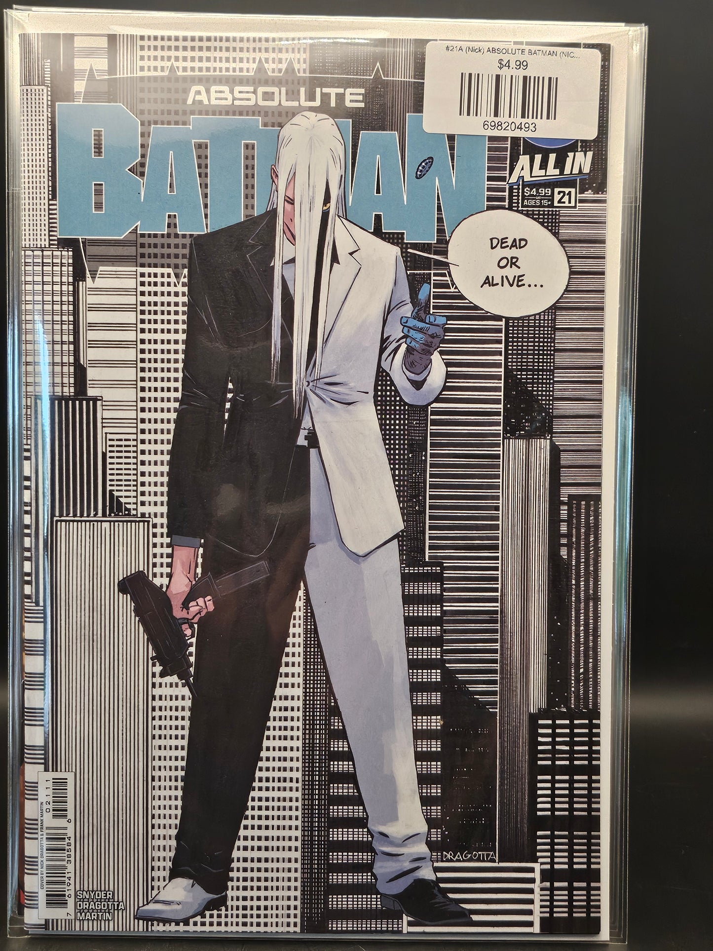 #21A (Nick) ABSOLUTE BATMAN (NICK DRAGOTTA TWO-FACE)
