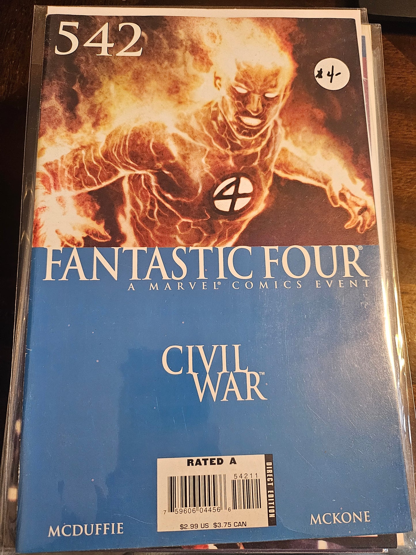 106.112 – Fantastic Four - #542 -2003-12