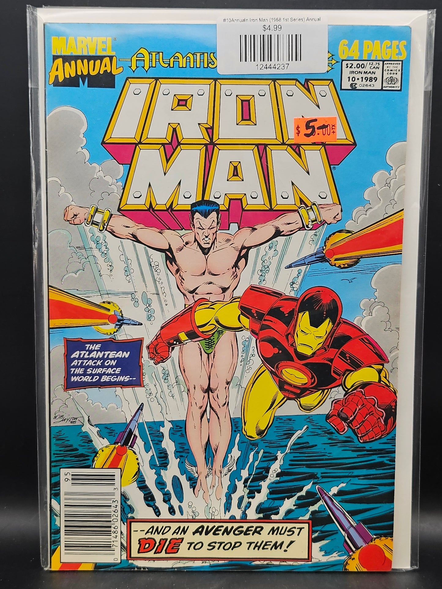 #10Annualn Iron Man (1968 1st Series) Annual