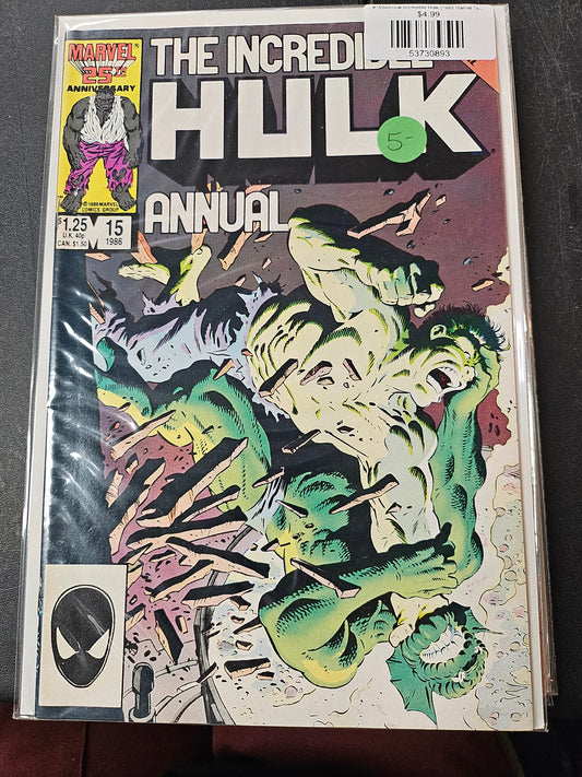 #15dAnnual Incredible Hulk (1962 Marvel 1st Series)