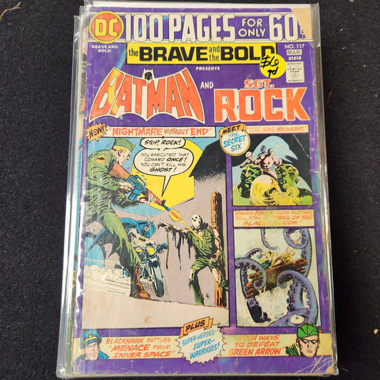 The Brave and the Bold – DC Comics – (1955–1983) – Volume 1 - #117