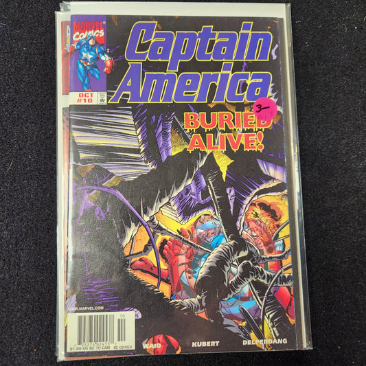 Captain America – Marvel – 1998–2002 – Volume 3 – Ongoing Series – #10