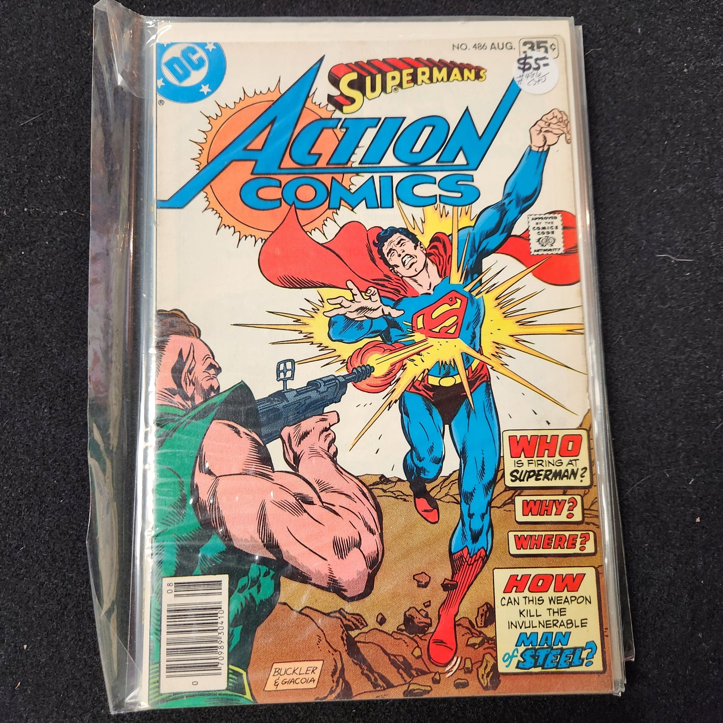 Action Comics #486 - Killing the Man of Steel (DC 1978)