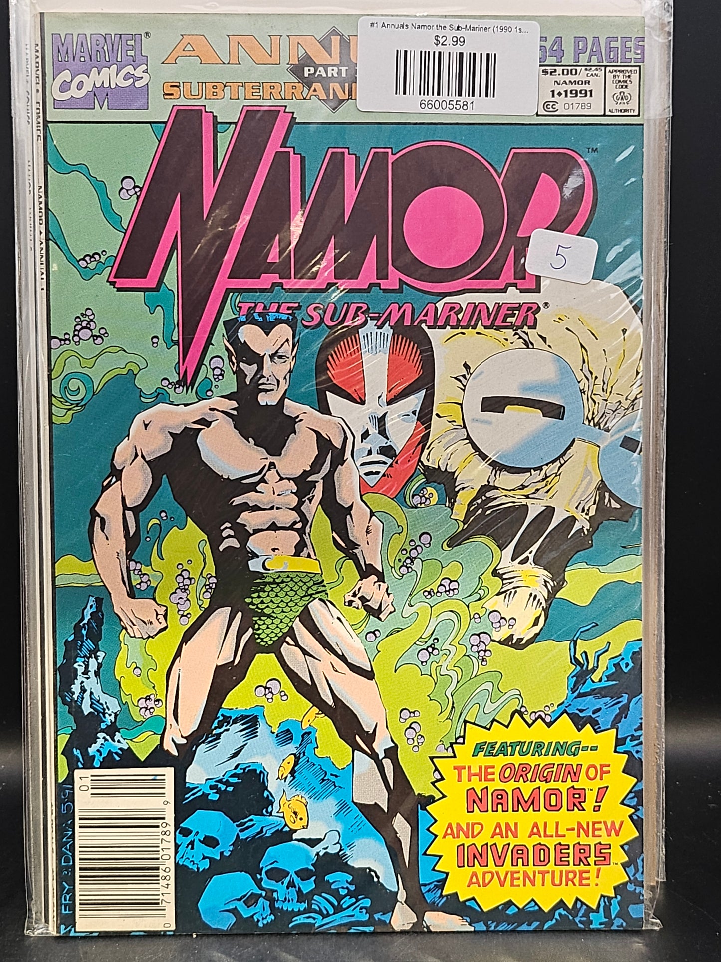 #1 Annuals Namor the Sub-Mariner (1990 1st Series)