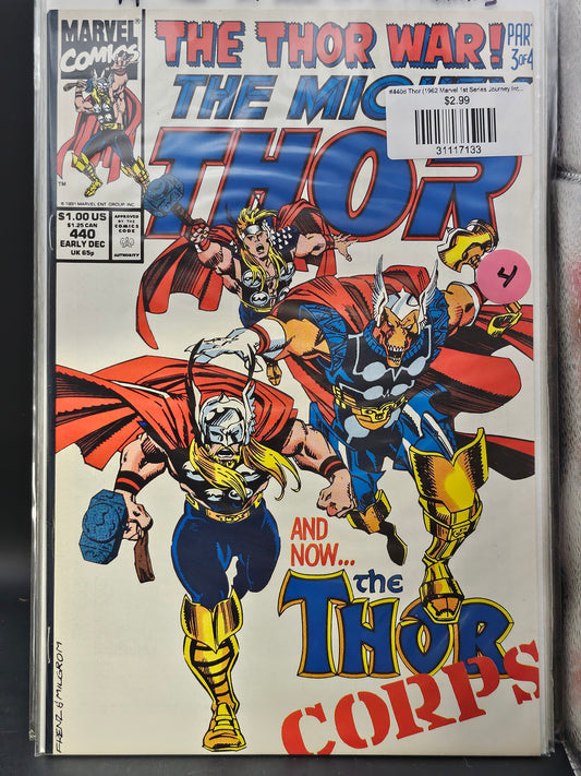 #440d Thor (1962 Marvel 1st Series Journey Into Mystery)