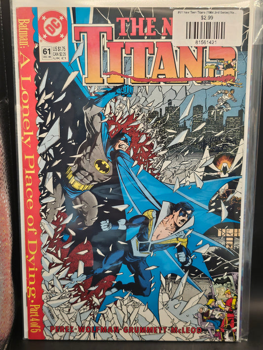 #61 New Teen Titans (1984 2nd Series) New Titans