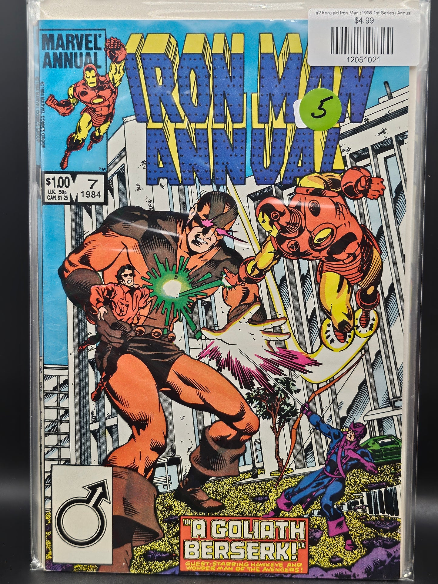 #7Annuald Iron Man (1968 1st Series) Annual