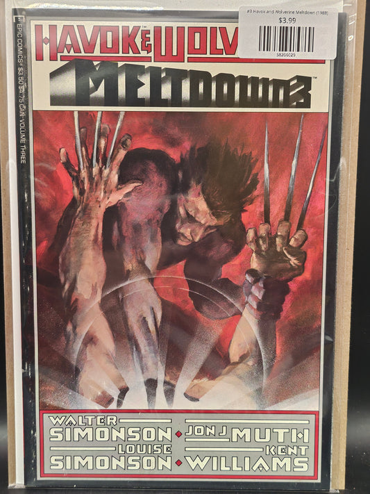 #3 Havok and Wolverine Meltdown (1988)